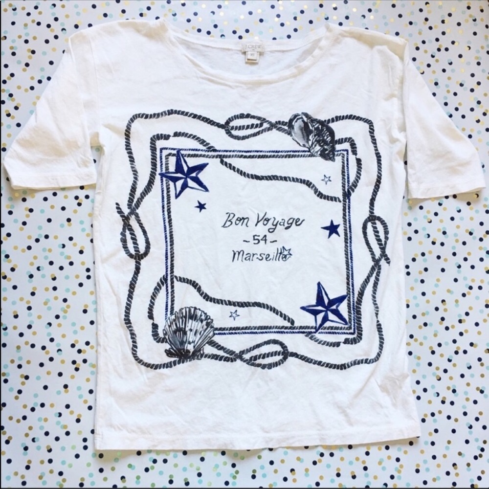 J. Crew Voyage Loose Fit Short Sleeve T-Shirt